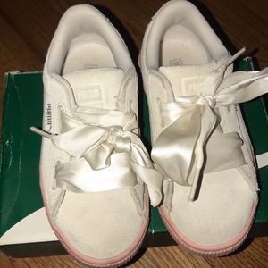 Toddler girl puma sneakers with box